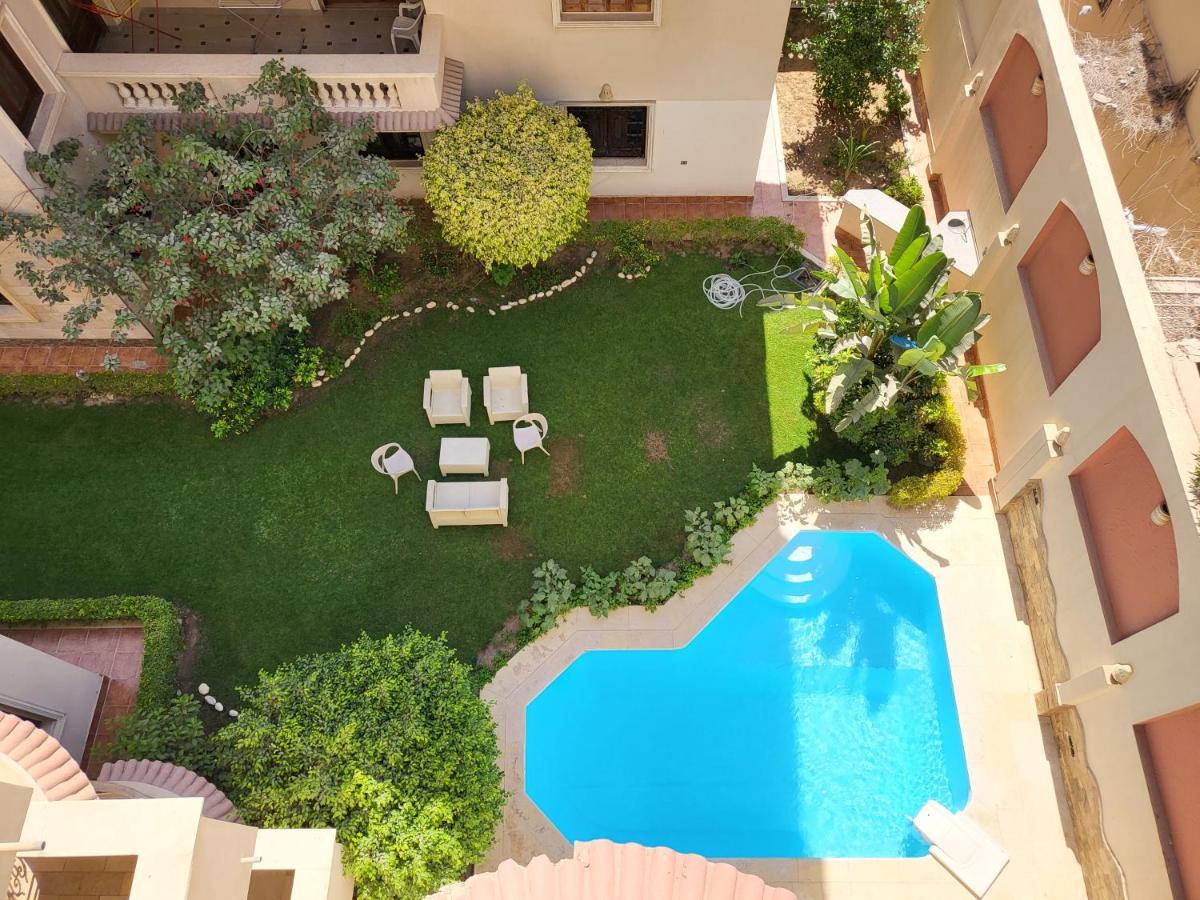 Lovely One-Bedroom Condo With Garden View Kairo Exterior foto